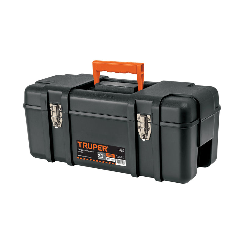 Caja para herramienta, plástica de 23", industrial