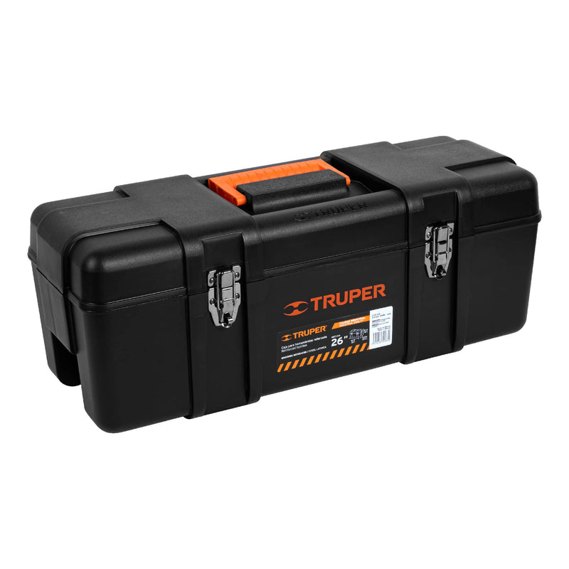 Caja para herramienta, plástica de 26", industrial