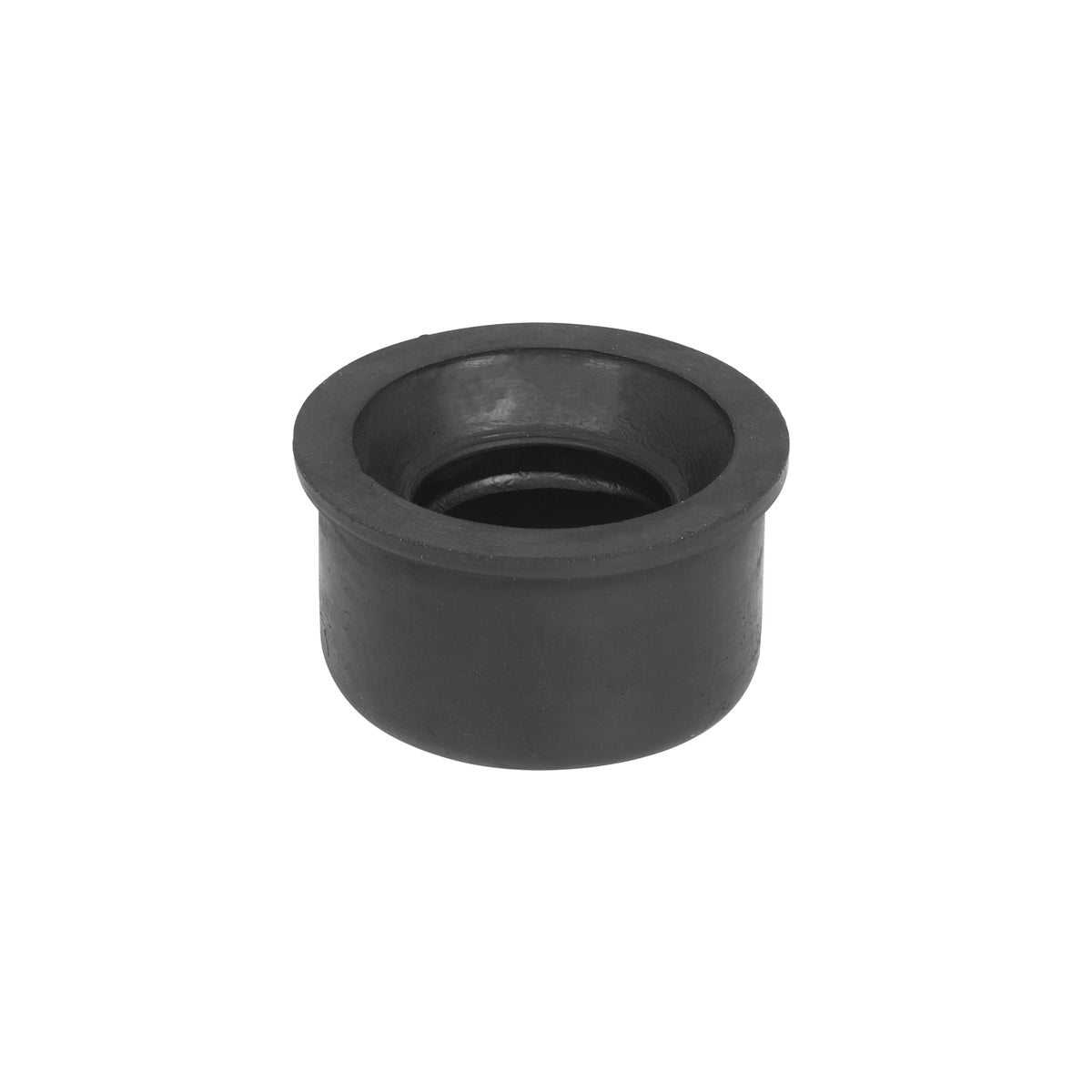 Chupón de hule negro, 50-40mm