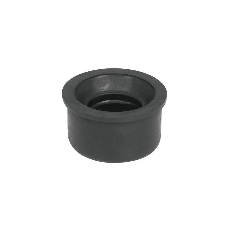 Chupón de hule negro, 50-40mm