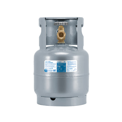 Cilindro portátil para gas LP, 2kg (4.5lb) Foset