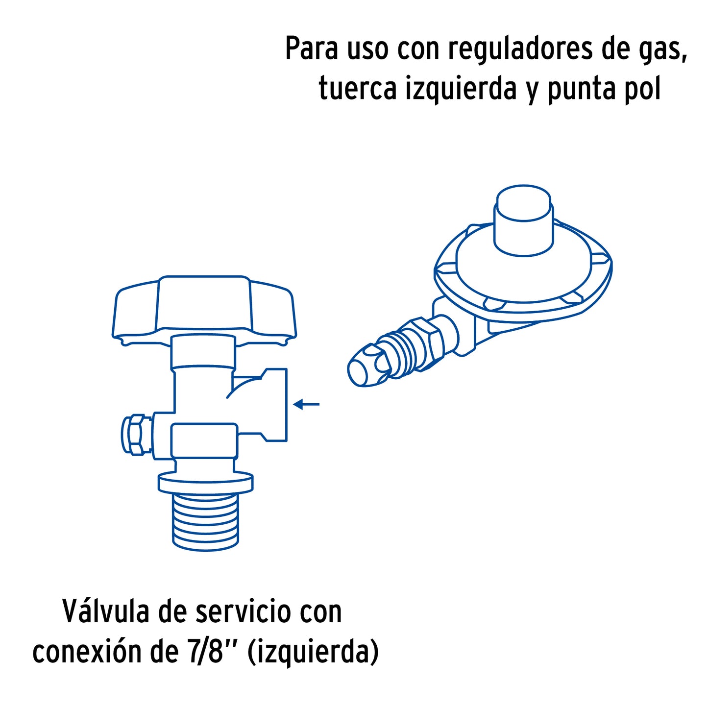 Cilindro portátil para gas LP, 6kg (13lb) Foset