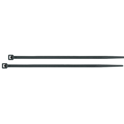 Cincho plástico, 40 lb, 15 cm, negro, bolsa con 1000 pzas