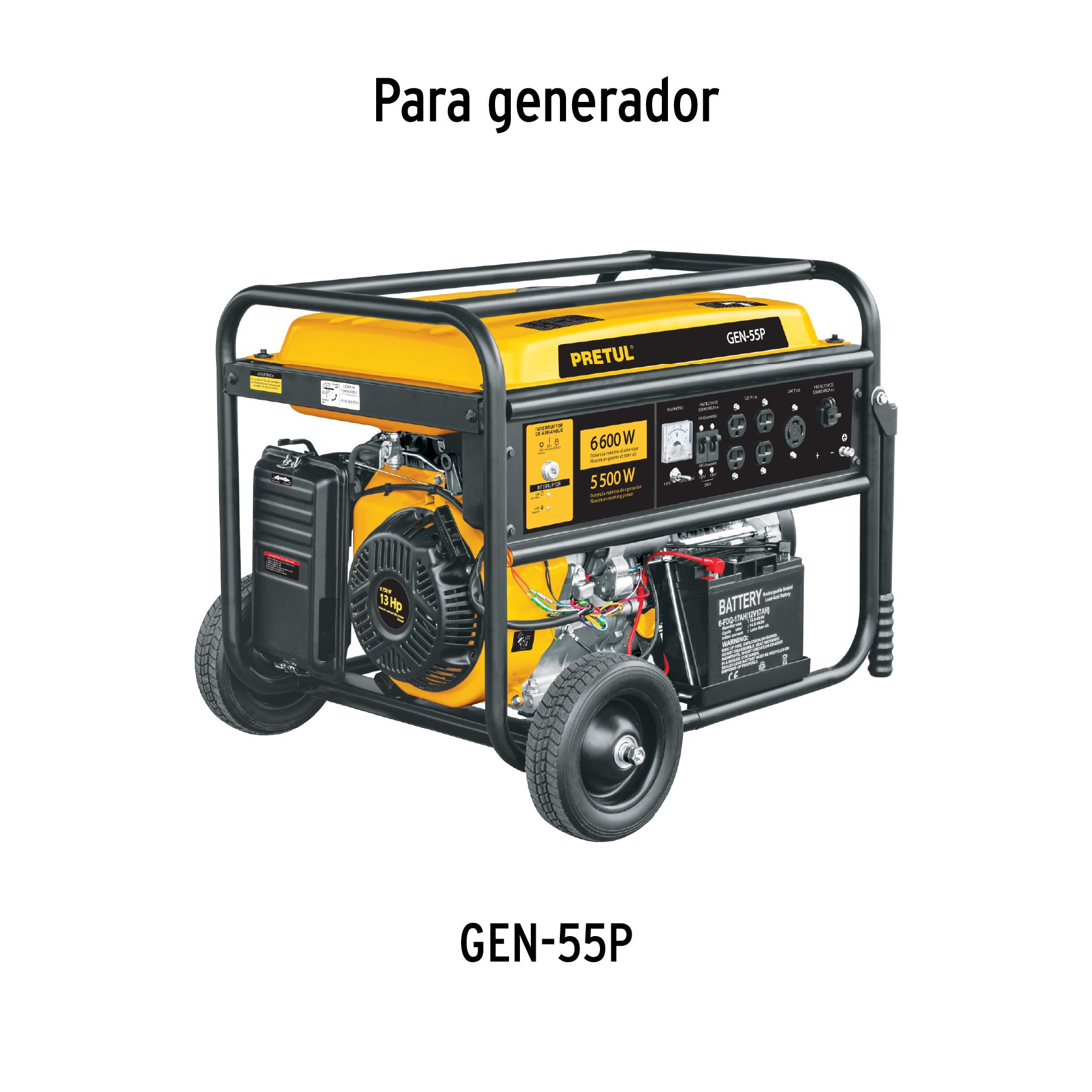 Caja de empaque de repuesto GEN-55P, Pretul