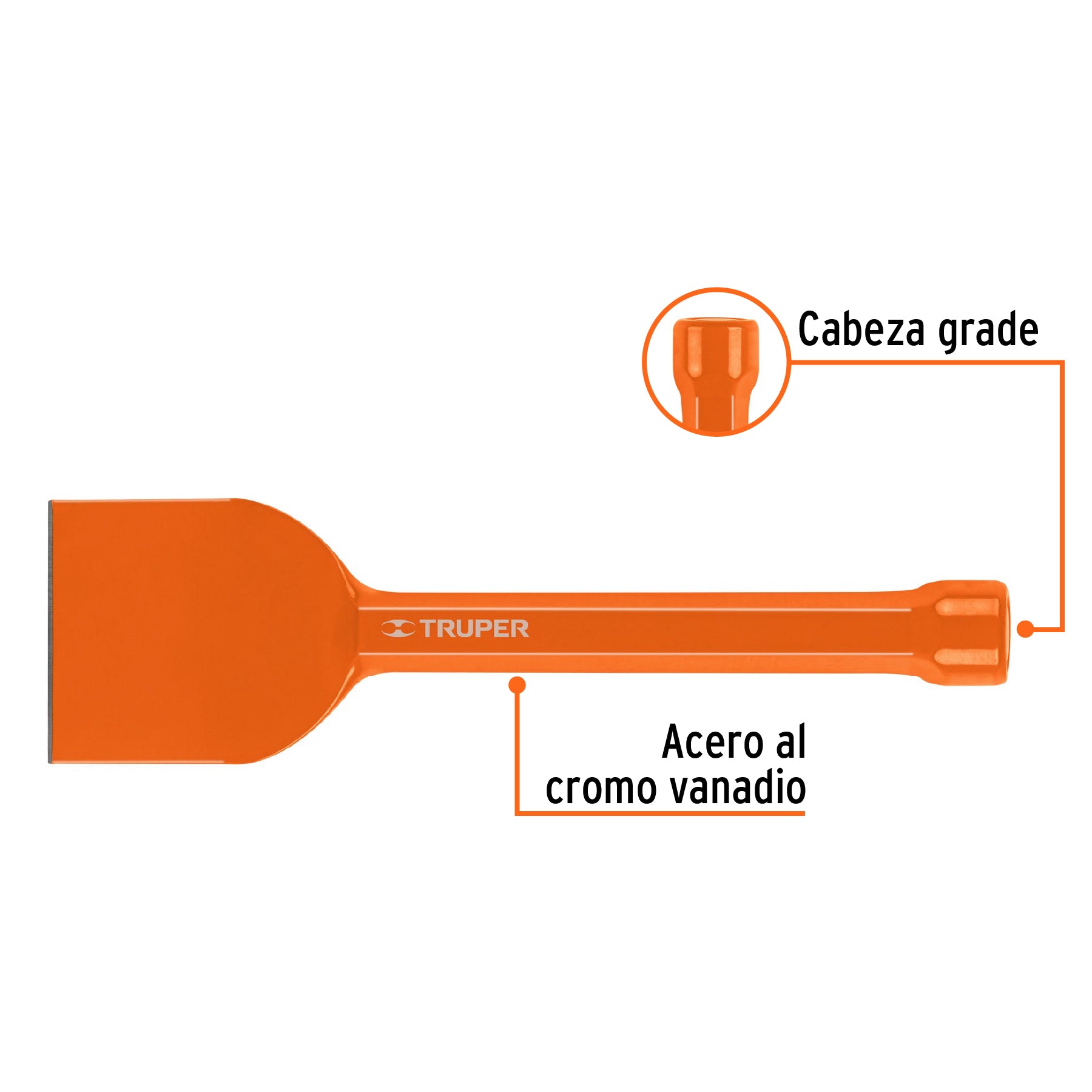Cincel ladrillero, 2-3/4 x 10"