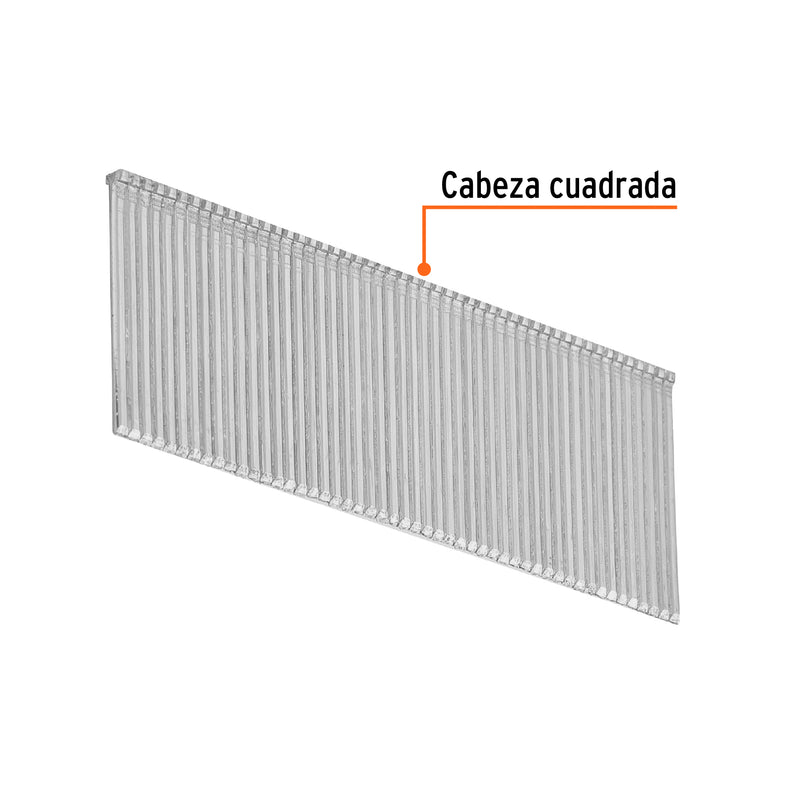 Clavos p/clavadora neumática CLNEU-2-1/2x, 30mm, 2500 pzas