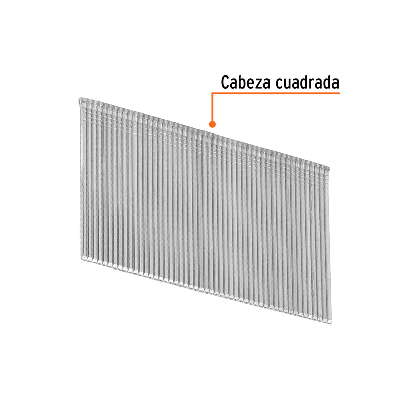 Clavos p/clavadora neumática CLNEU-2-1/2x, 40mm, 2500 pzas
