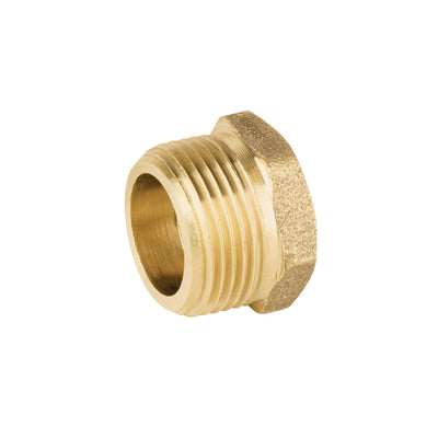 Reducción bushing de latón, 1' x 1/2'