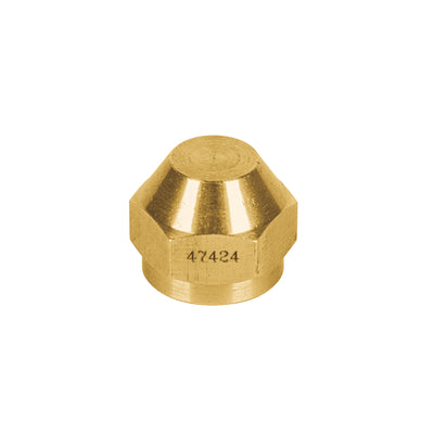 Tapón hembra de latón, 3/8"
