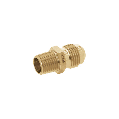 Niple terminal de latón,  3/8" X 1/4"