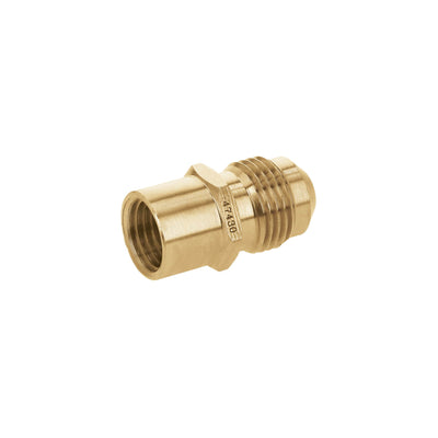 Niple campana de latón, 3/8" X 1/4"