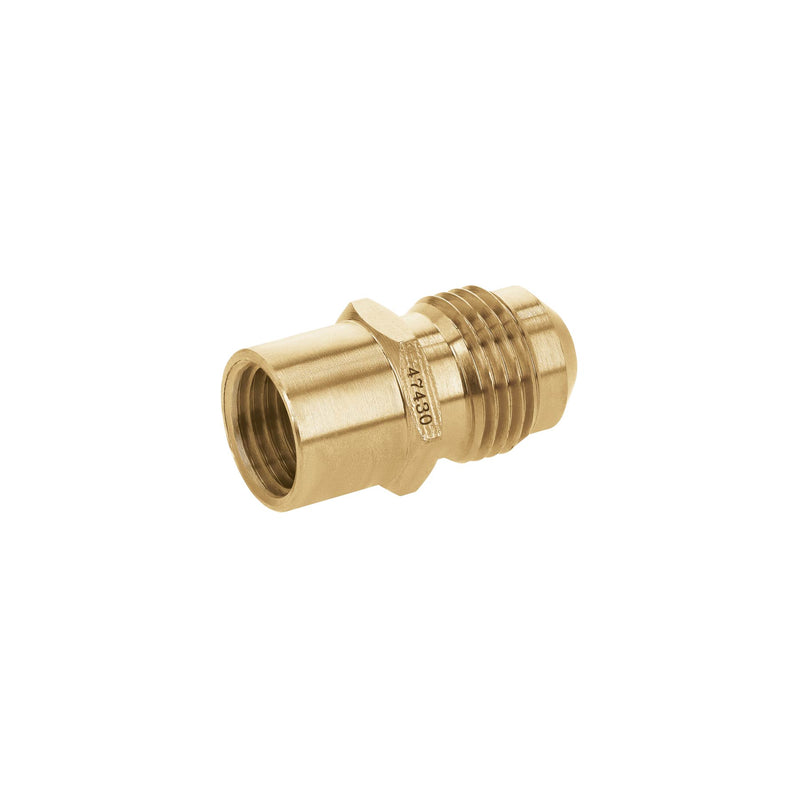 Niple campana de latón, 3/8" X 1/4"
