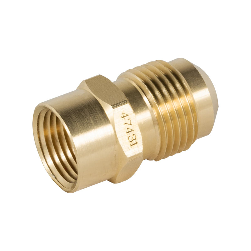 Niple campana de latón, 1/2" X 3/8"