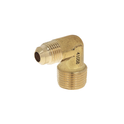 Codo terminal de latón, 5/16" x 3/8"