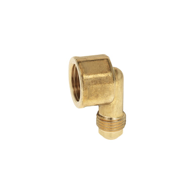 Codo para estufa a 90° de latón, 5/16" x 3/8"
