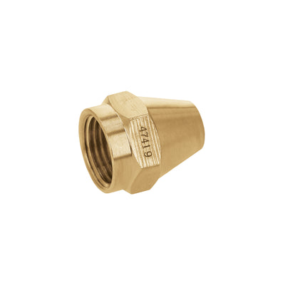 Tuerca cónica de latón, 3/8"