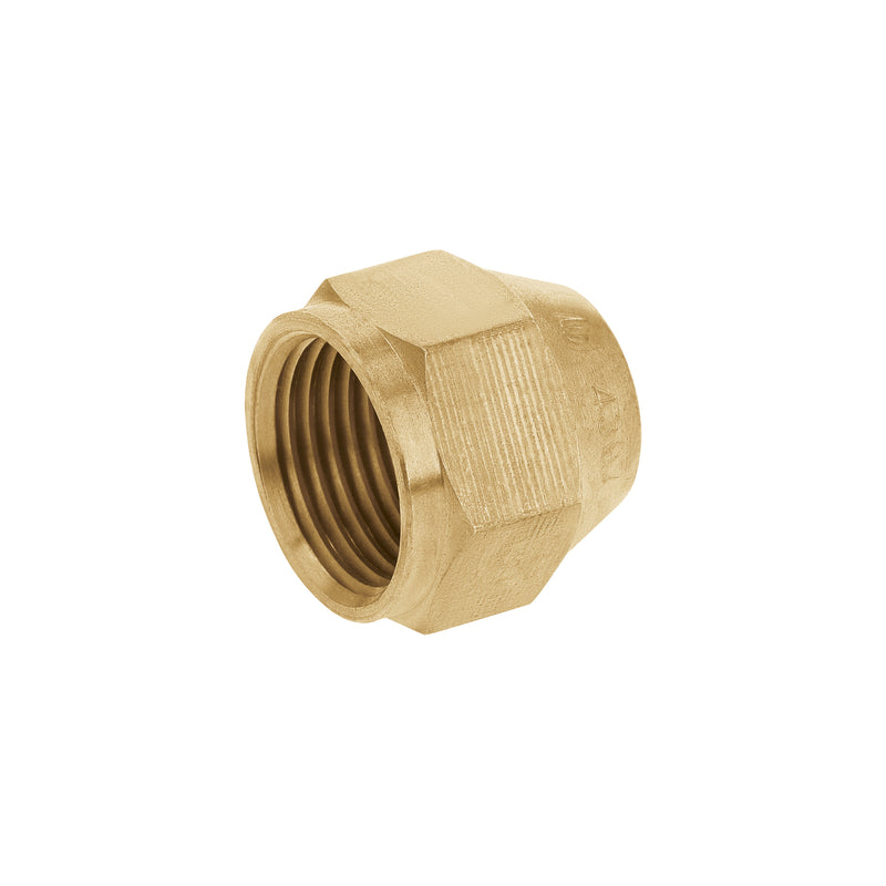 Tuerca cónica reducida de latón, 1/2x3/8"