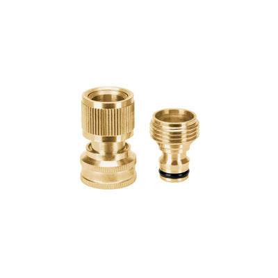 Conector de latón para accesorio de riego de cambio rápido