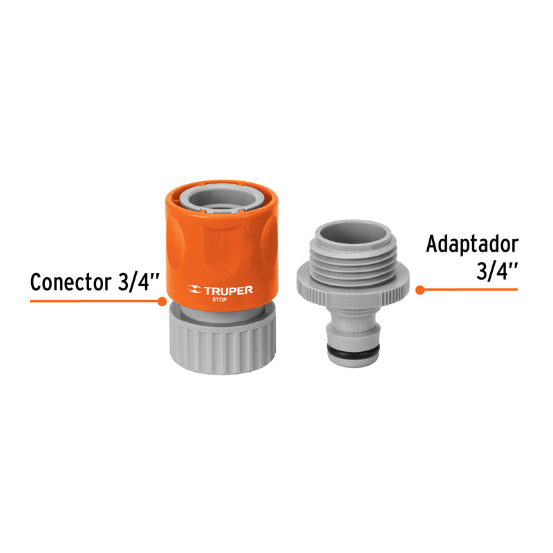 Conector rápido, manguera-accesorio