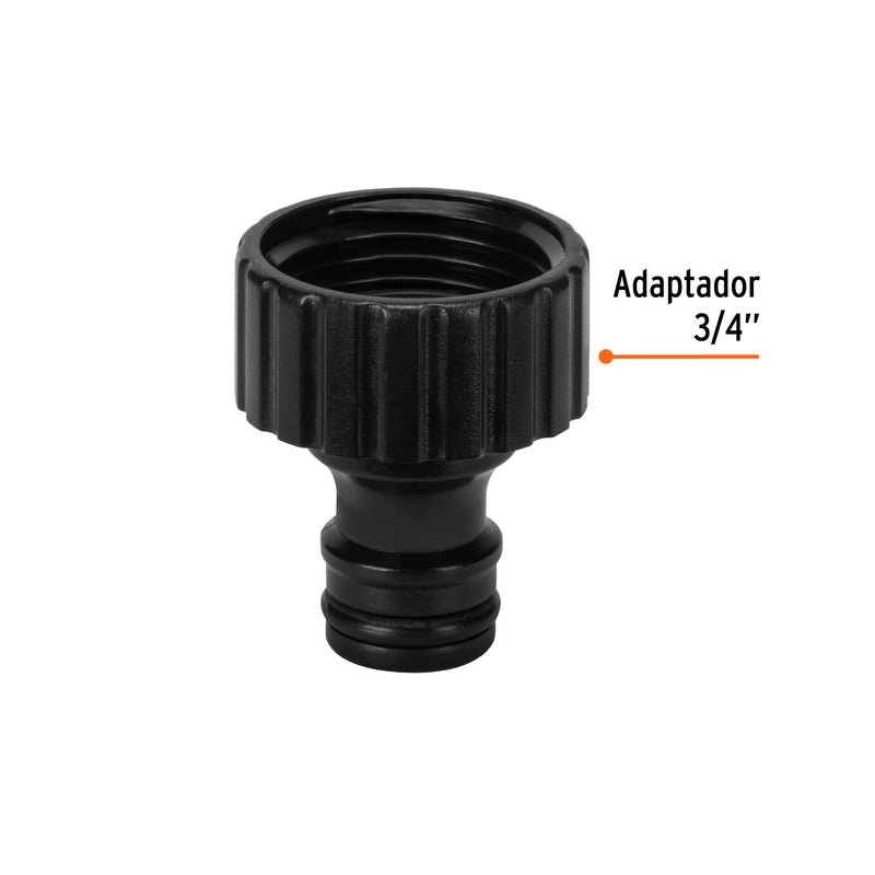 Conector rápido, hembra, para accesorios de riego