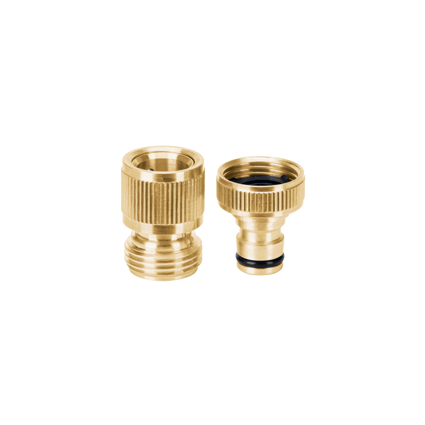 Conector de latón para grifo de cambio rápido