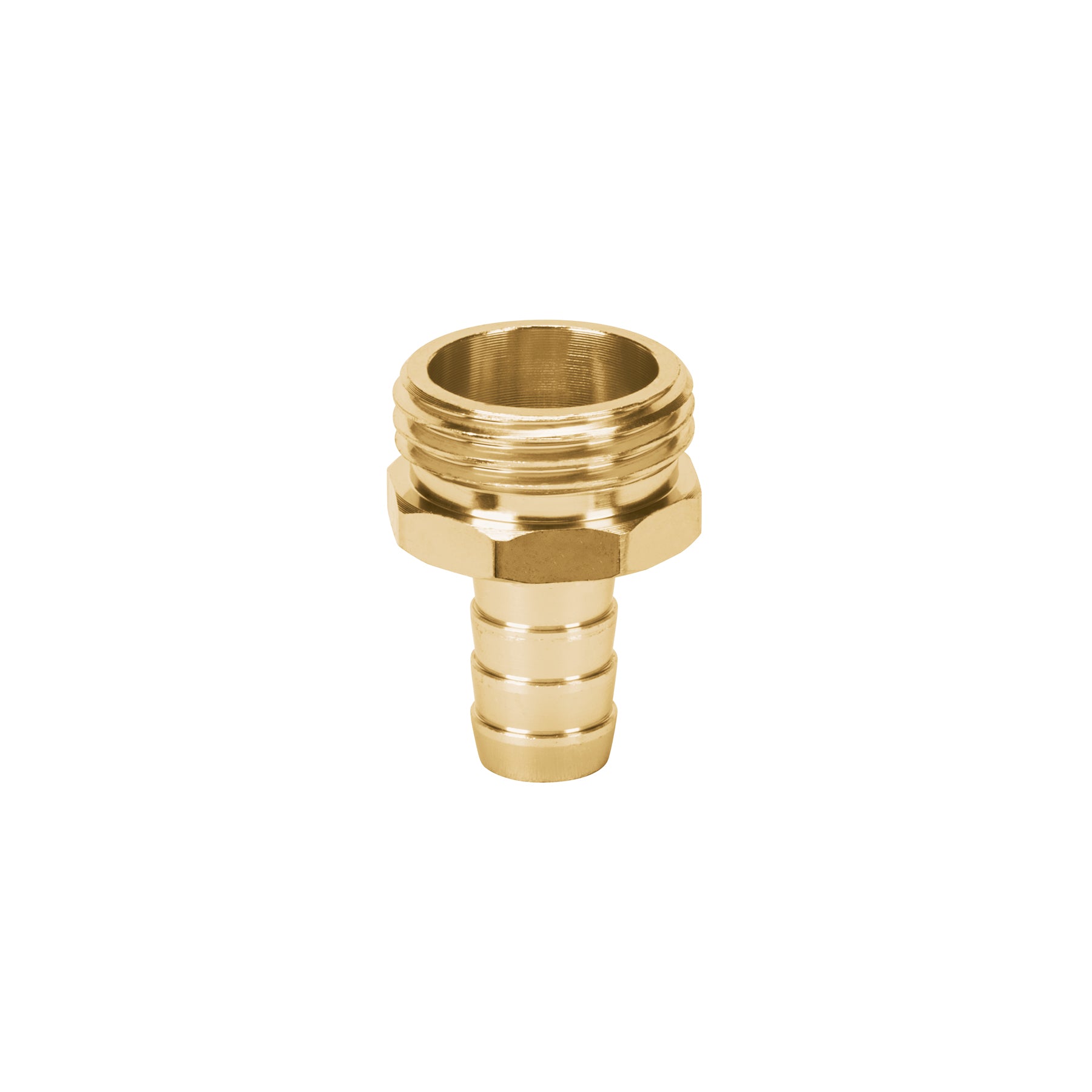 Conector sencillo de aluminio 1/2', macho