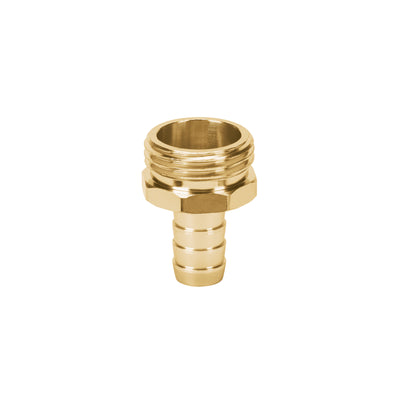 Conector sencillo de aluminio 1/2', macho