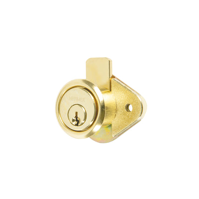 Cerradura para mueble, modelo 21, latón