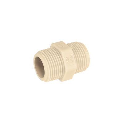 Niple corrido de polipropileno, 3/4"