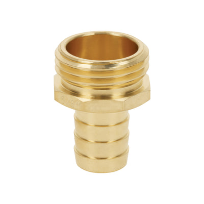 Conexión de laton macho de 5/8" para manguera, blister