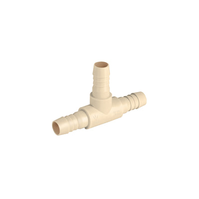 Tee inserción de polipropileno, 3/4"