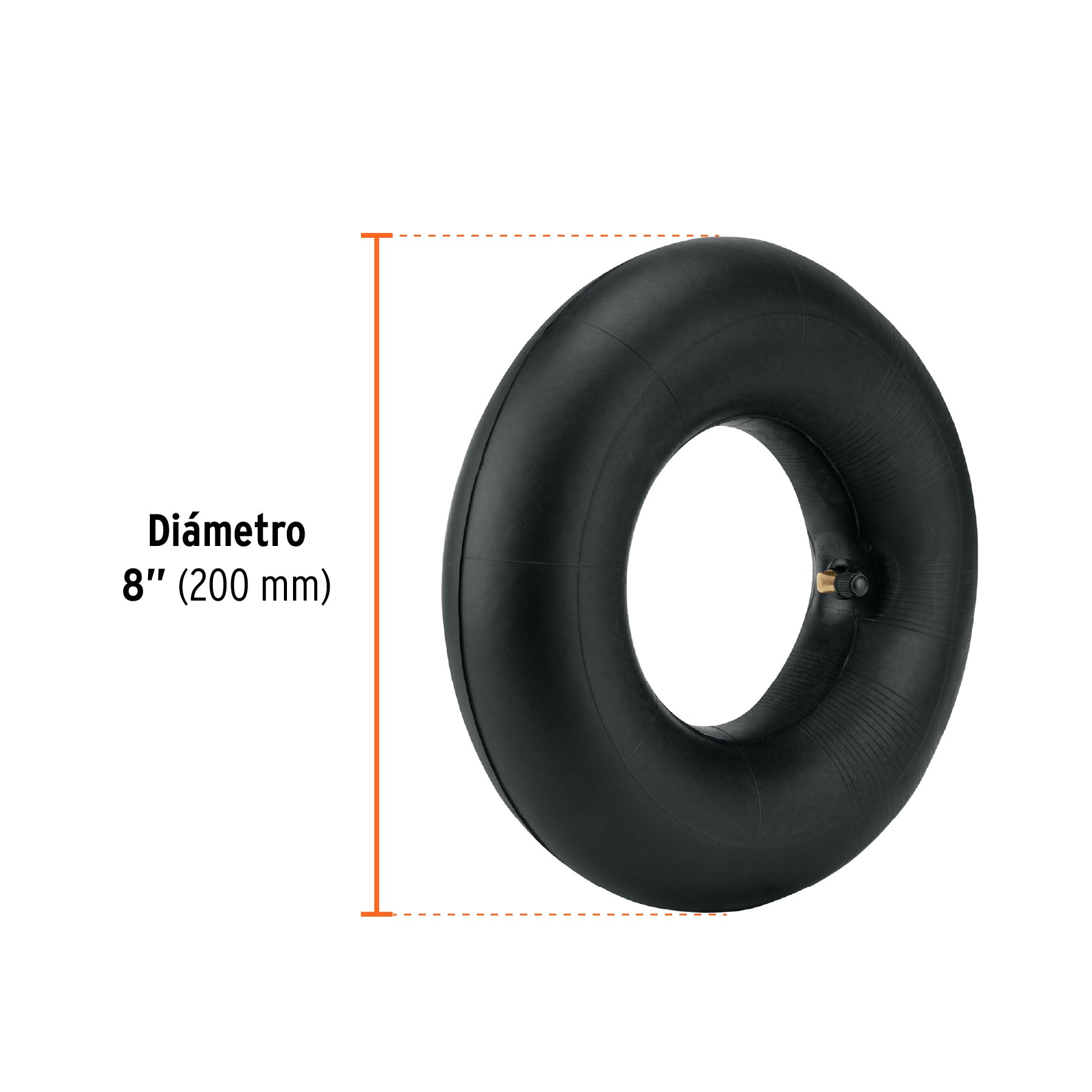 Cámara para llanta de 8"
