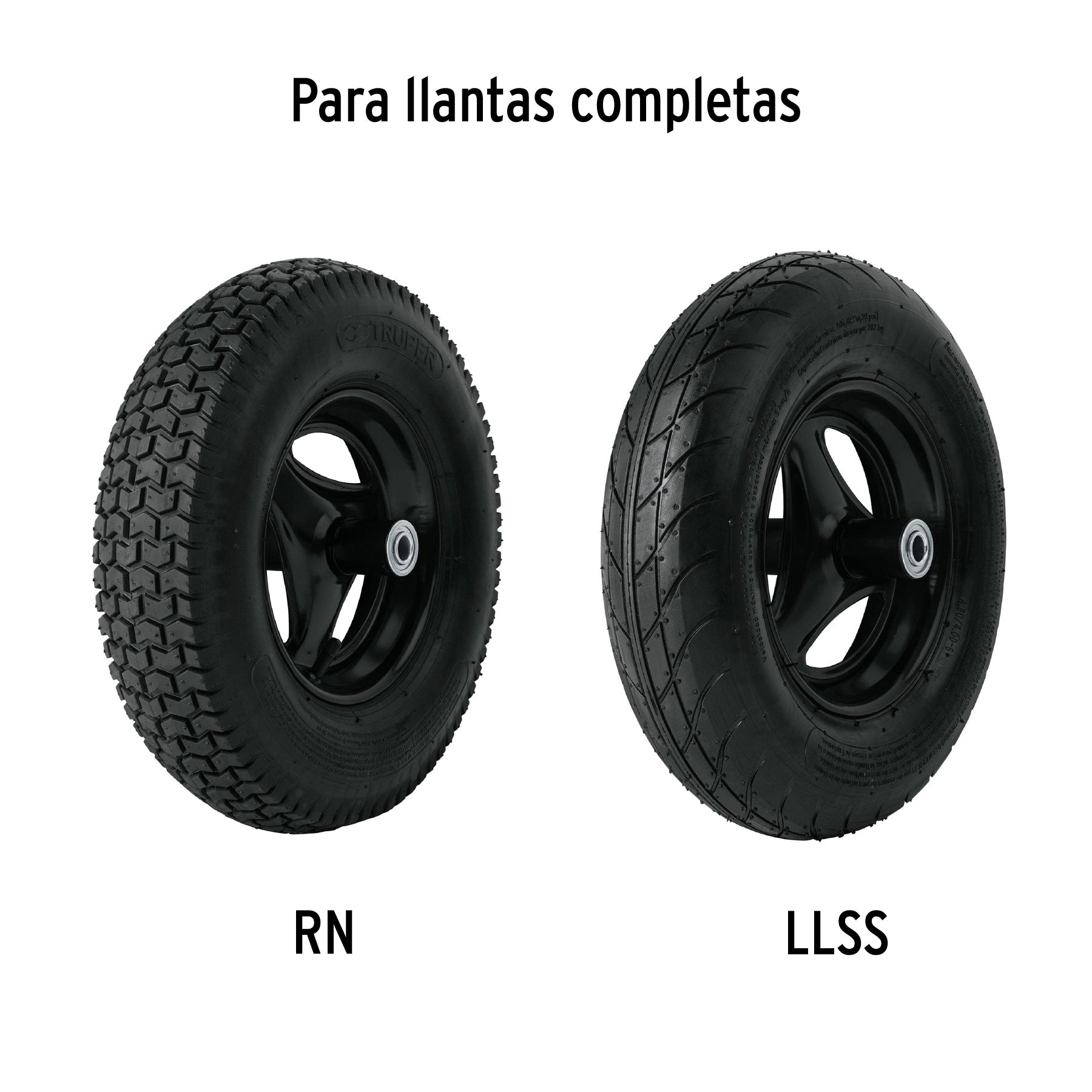 Cámara para llanta de carretilla, 16"