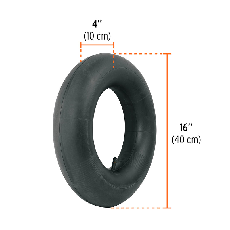 Cámara para llanta de carretilla, 16"