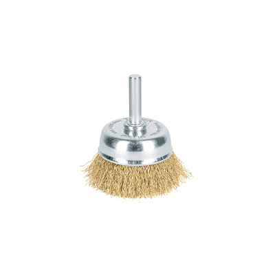 Carda de copa, alambre fino, 1-3/4" para taladro