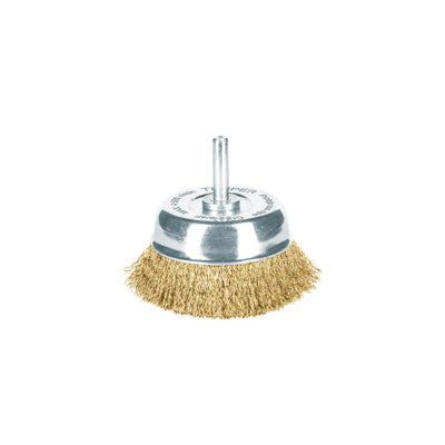Carda de copa, alambre fino, 2-3/4" para taladro