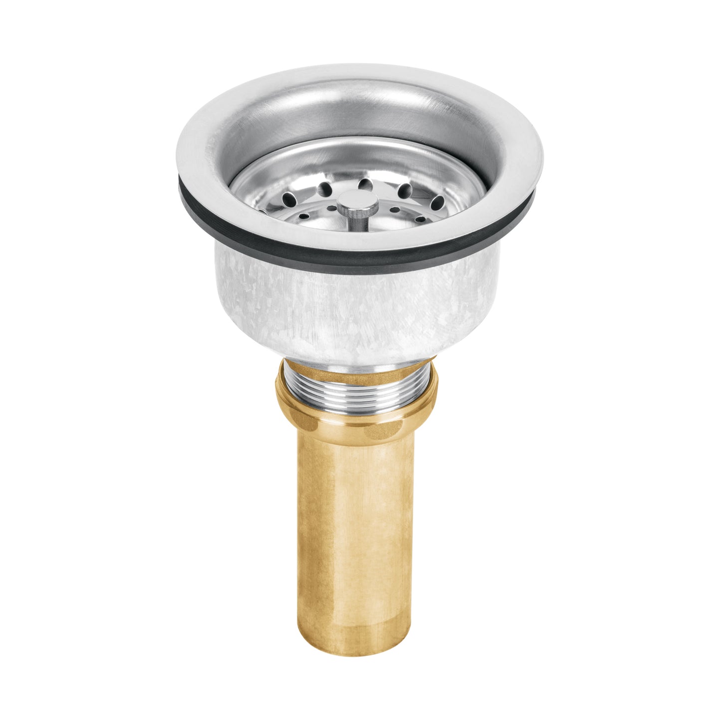Contracanasta 3-1/2' inox, instalafácil, cpo profundo, Foset