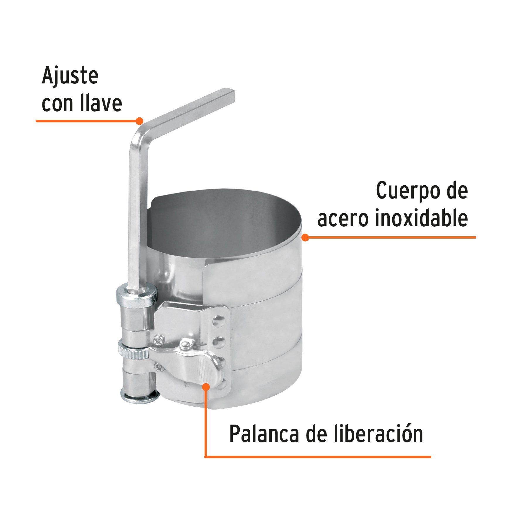 Compresor para anillos de pistón