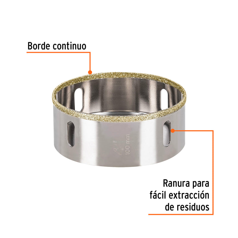 Brocasierra diamante 4"