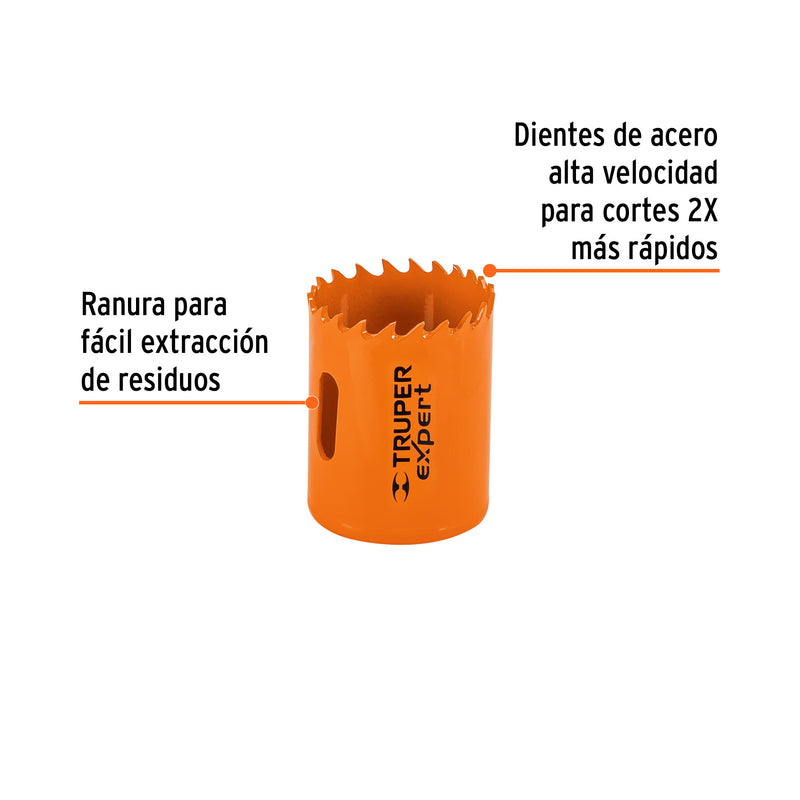 Brocasierra bimetálica 1-9/16"