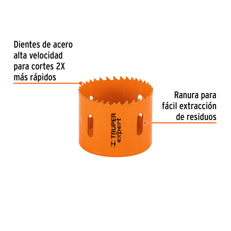 Brocasierra bimetálica 2-1/2"