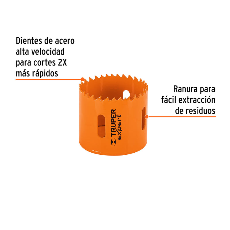 Brocasierra bimetálica 2-1/4"