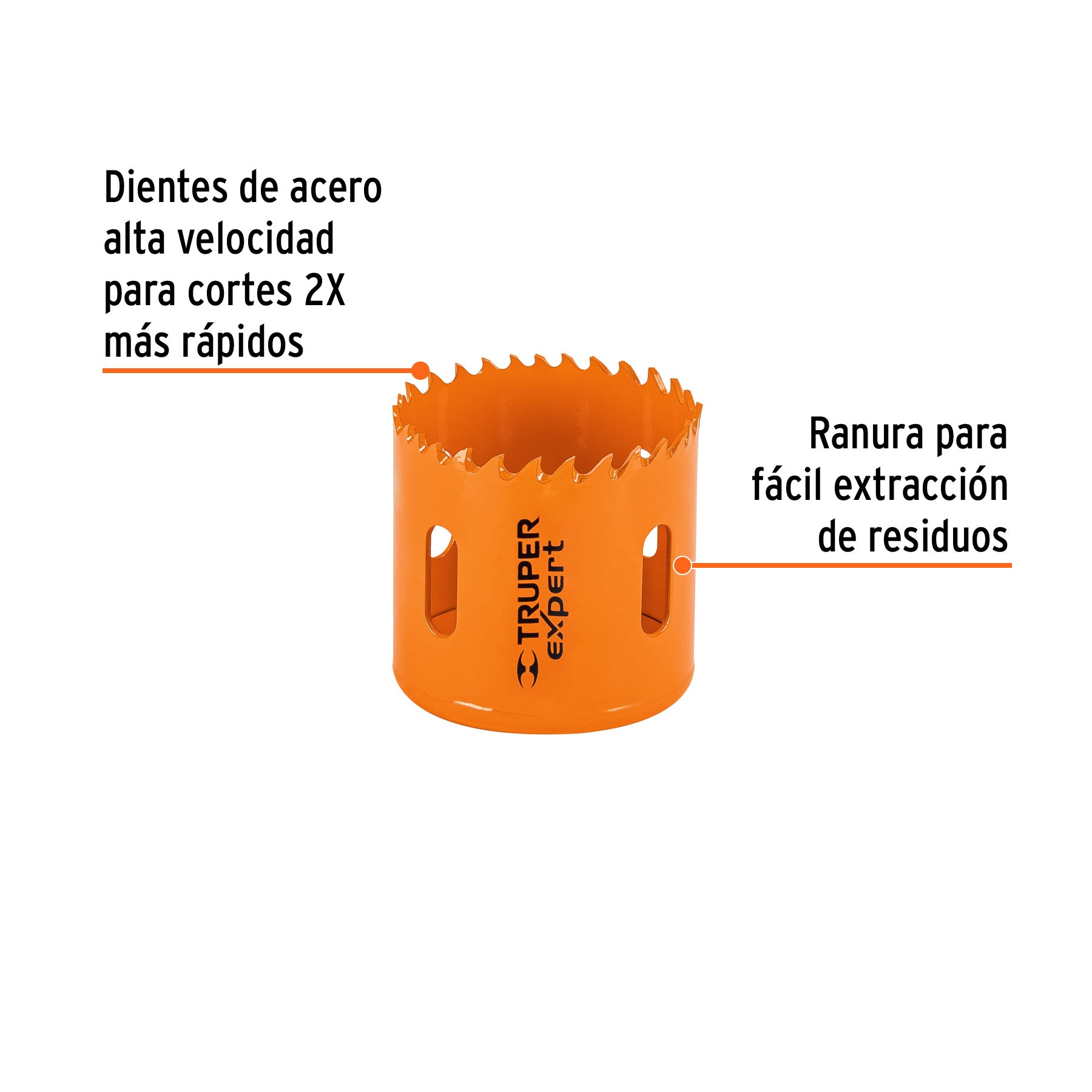 Brocasierra bimetálica 2-1/8"