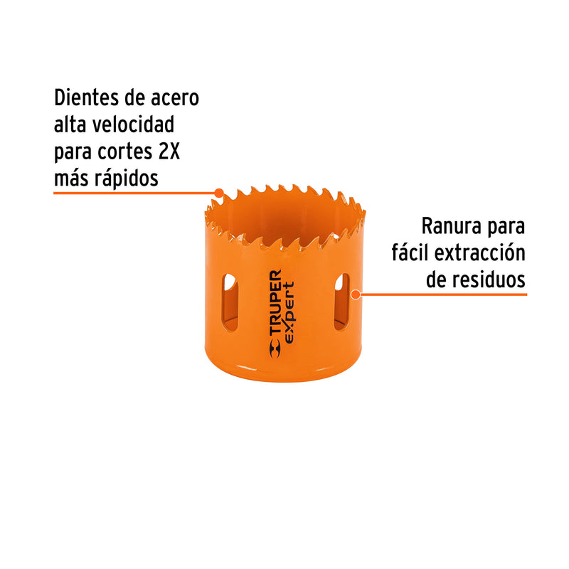 Brocasierra bimetálica 2-1/8"
