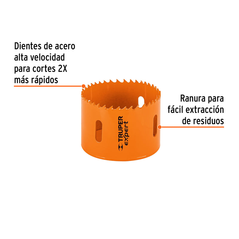 Brocasierra bimetálica 2-3/4"