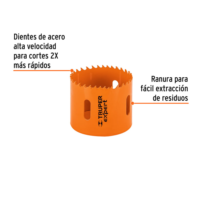 Brocasierra bimetálica 2-3/8"
