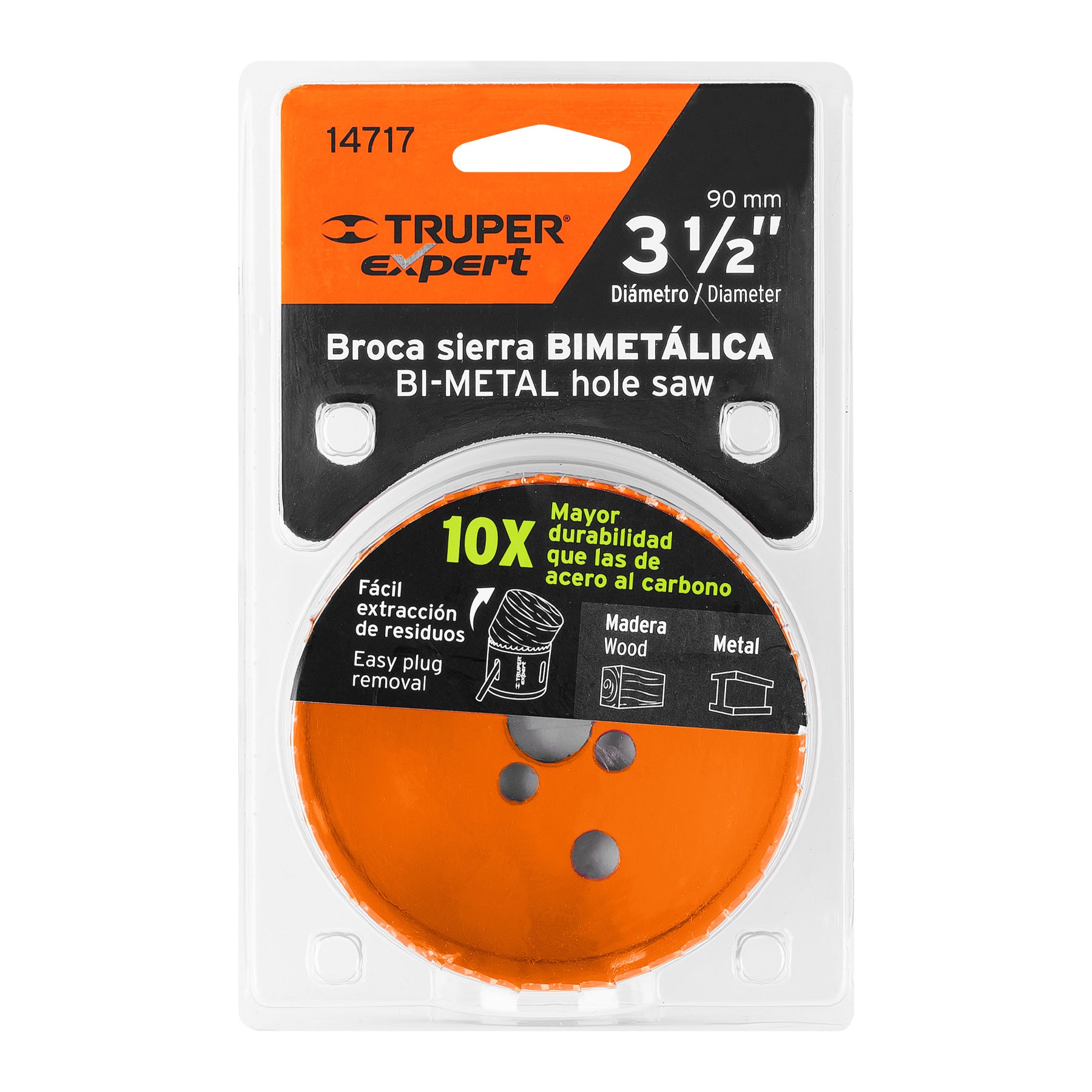 Brocasierra bimetálica 3-1/2"