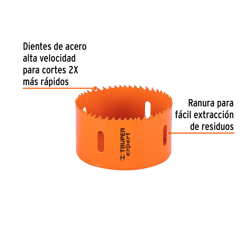 Brocasierra bimetálica 3-1/2"