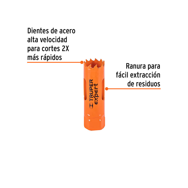 Brocasierra bimetálica 3/4"