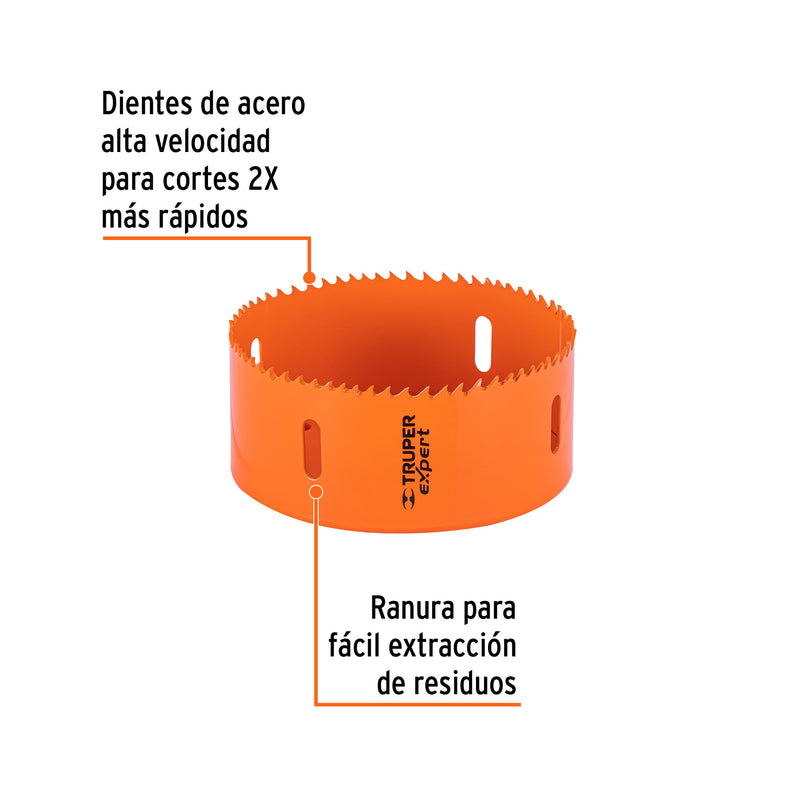 Brocasierra bimetálica 4-1/2"